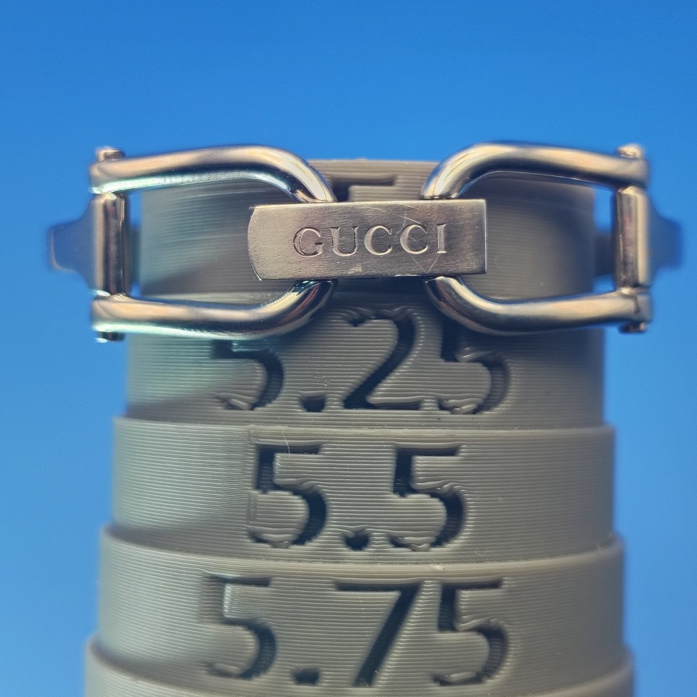 Vintage 1995 Gucci 1500L Tank Swiss Made 25mm Women's Quartz Bangle Watch W/ COA - Picture 8 of 12